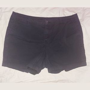 Lane Bryant navy blue shorts